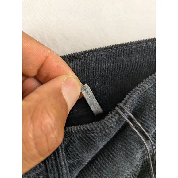 Sandro Corduroy Pants High Rise Supper Skinny Fit Casual Black Size‎ 24x30 - Picture 5 of 15